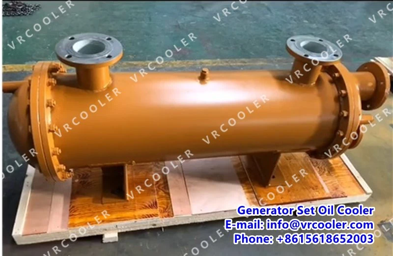 generator set oil cooler