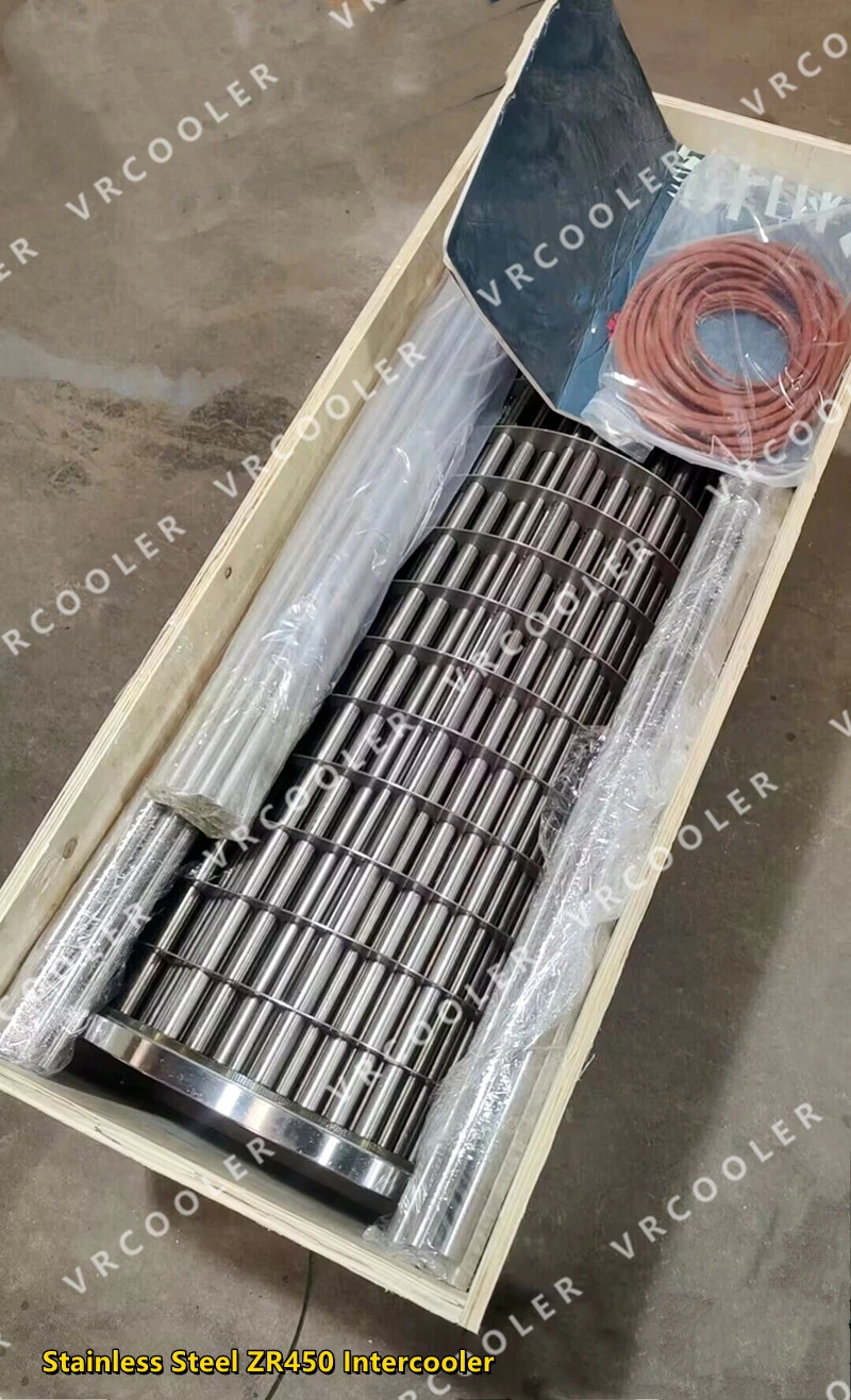 Stainless Steel ZR450 Intercooler Stainless Steel ZR450 Intercooler