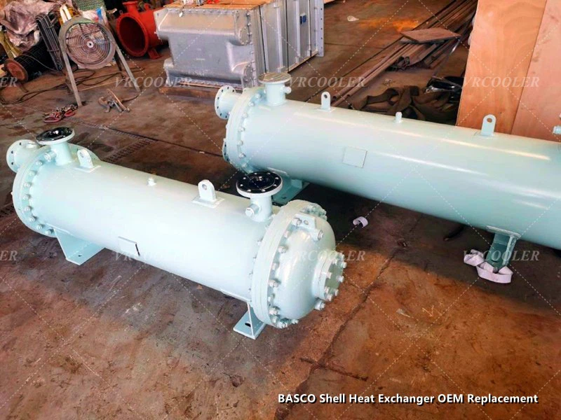 BASCO Shell Heat Exchanger OEM Replacement BASCO Shell Heat Exchanger OEM Replacement