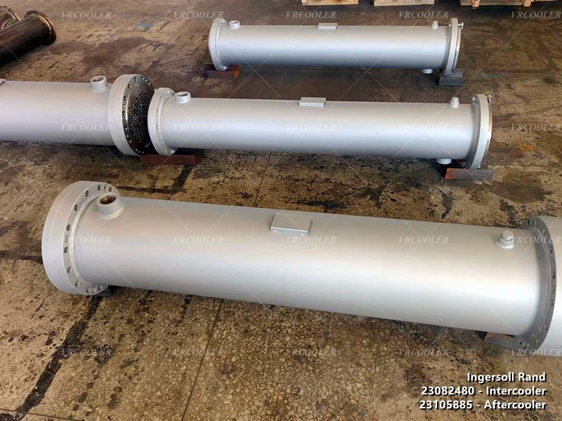 Shell And Tube Type Water Cooled After Cooler 23082480 - intercooler 23105885 - aftercooler Shell And Tube Type Water Cooled After Cooler 23082480 - intercooler 23105885 - aftercooler